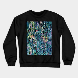 Textured Bark in Surreal Crewneck Sweatshirt